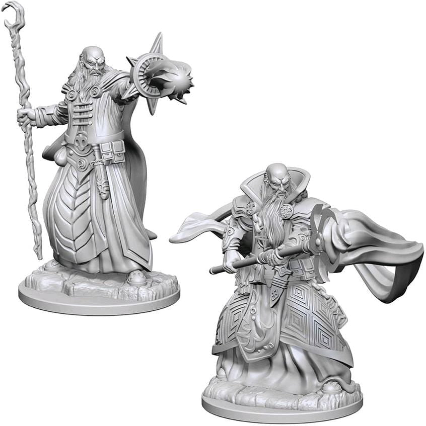 D&D Unpainted Minis - Human Male Wizard ( 72618 )