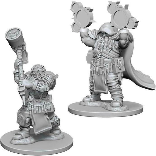 D&D Unpainted Minis - Dwarf Male Cleric ( 72624 )