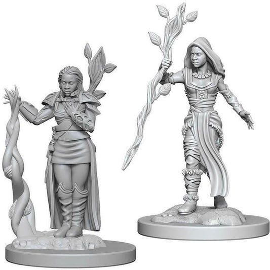 D&D Unpainted Minis - Human Female Druid ( 72640 )