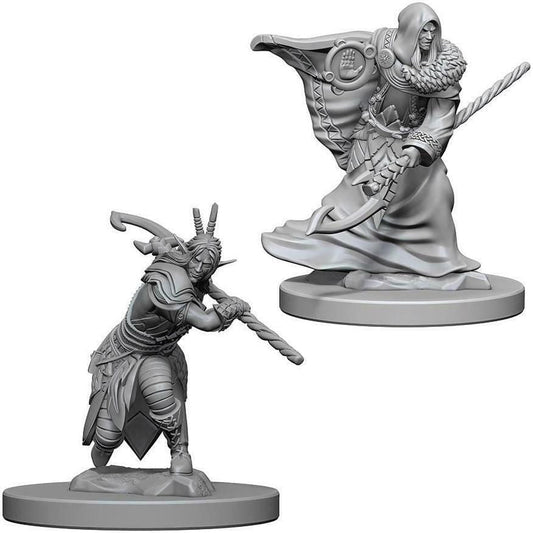 D&D Unpainted Minis - Elf Male Druid ( 72641 )