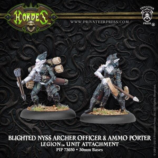 Blighted Nyss Archer Officer & Ammo Porter - pip73030