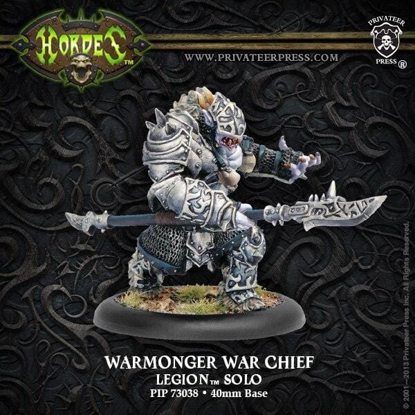 Warmonger War Chief (Metal) - pip73038 - Used