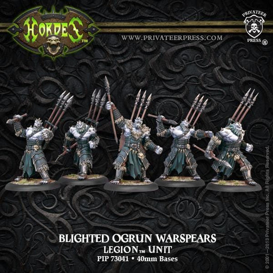 Blighted Ogrun Warspears (Plastic) - pip73041