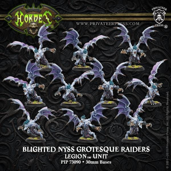 Blighted Nyss Grotesque Raiders (Plastic) - pip73090-1 - Used