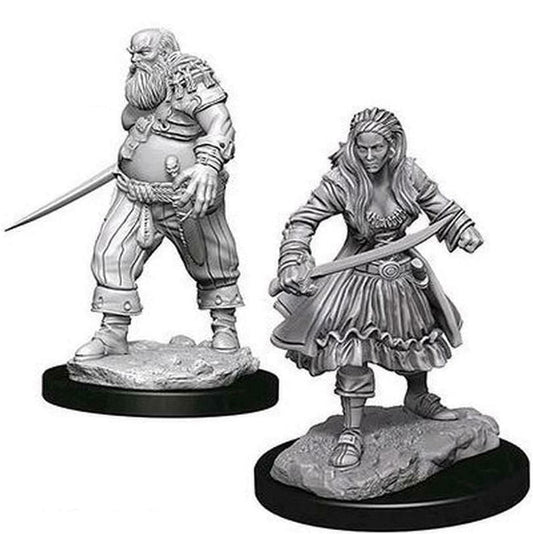 Pathfinder Unpainted Minis - Pirates ( 73095 )