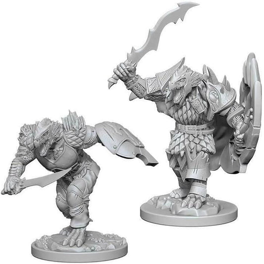 D&D Unpainted Minis - Dragonborn Male Fighter ( 73198 )