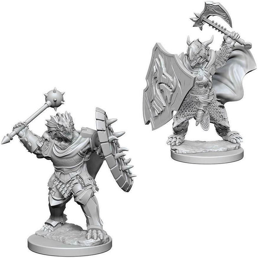 D&D Unpainted Minis - Dragonborn Male Paladin ( 73200 )