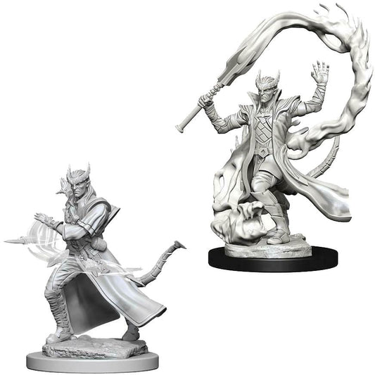 D&D Unpainted Minis - Tiefling Male Sorcerer ( 73201 )