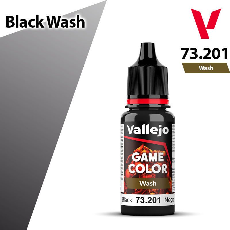 Vallejo Game Color - Wash Black - Val73201 (88)