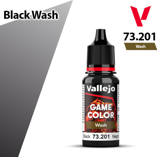 Vallejo Game Color - Wash Black - Val73201 (88)