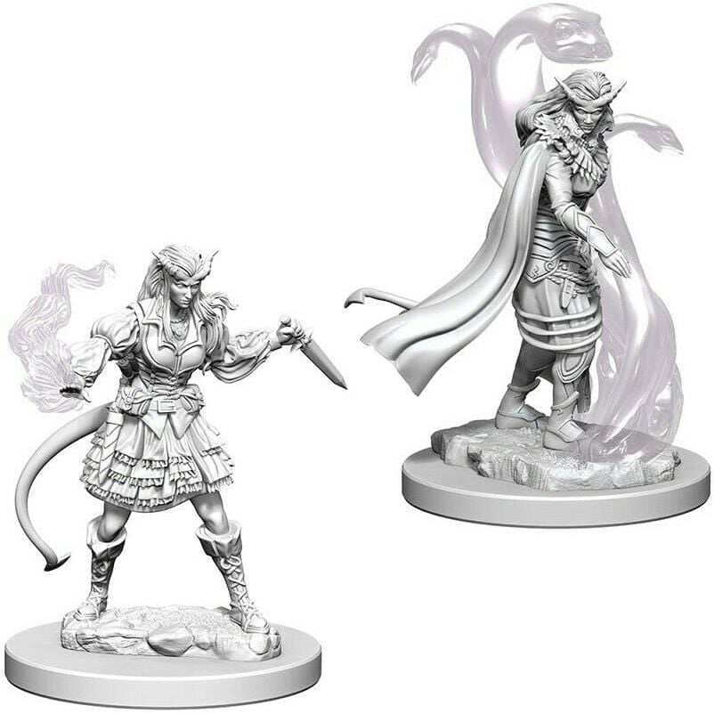 D&D Unpainted Minis - Tiefling Female Sorcerer ( 73202 )