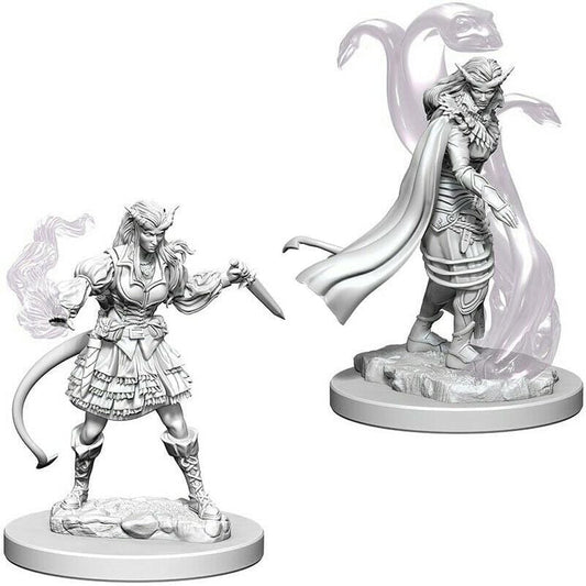 D&D Unpainted Minis - Tiefling Female Sorcerer ( 73202 )