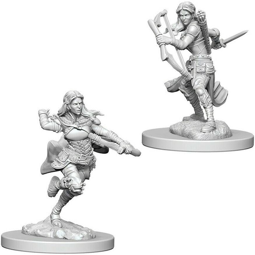 D&D Unpainted Minis - Air Genasi Female Rogue ( 73204 )