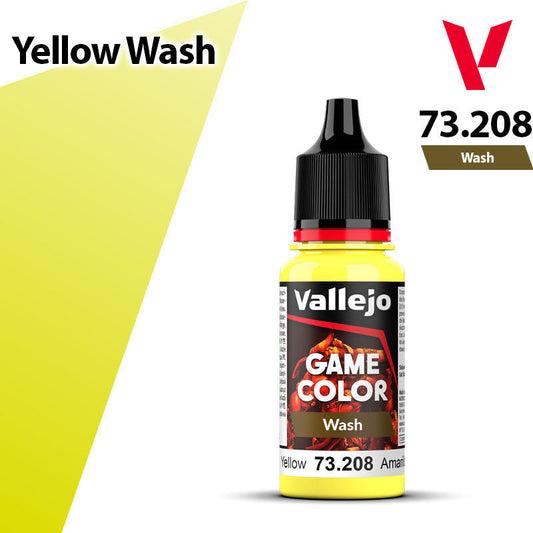 Vallejo Game Color - Wash Yellow - Val73208 (81)