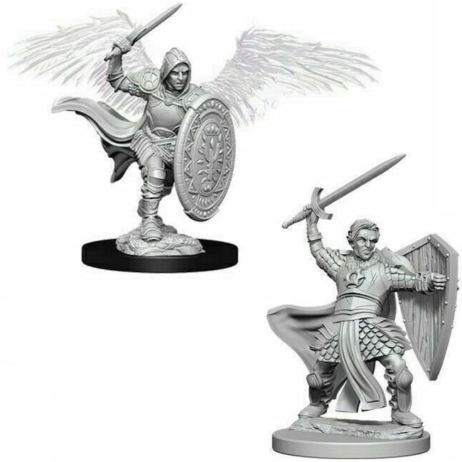 D&D Unpainted Minis - Aasimar Male Paladin ( 73342 )