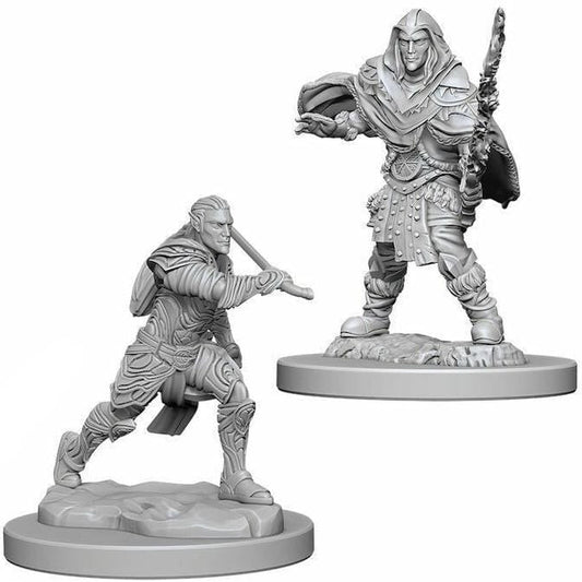 D&D Unpainted Minis - Elf Male Fighter ( 73384 )