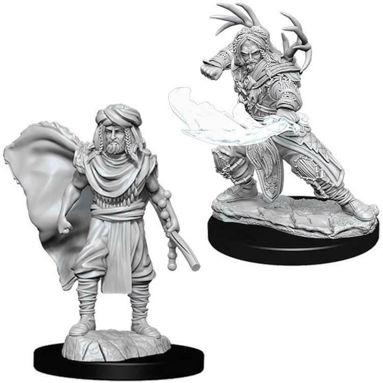 D&D Unpainted Minis - Human Male Druid ( 73390 )