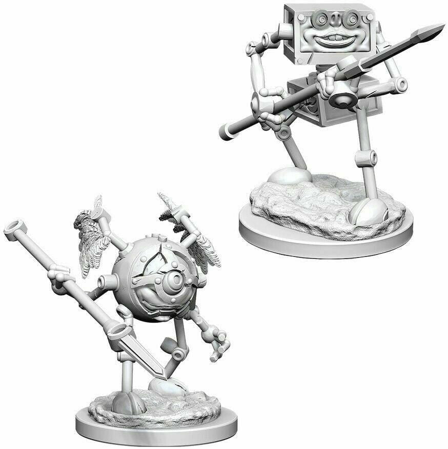 D&D Unpainted Minis - Monodrone & Duodrone ( 73406 )