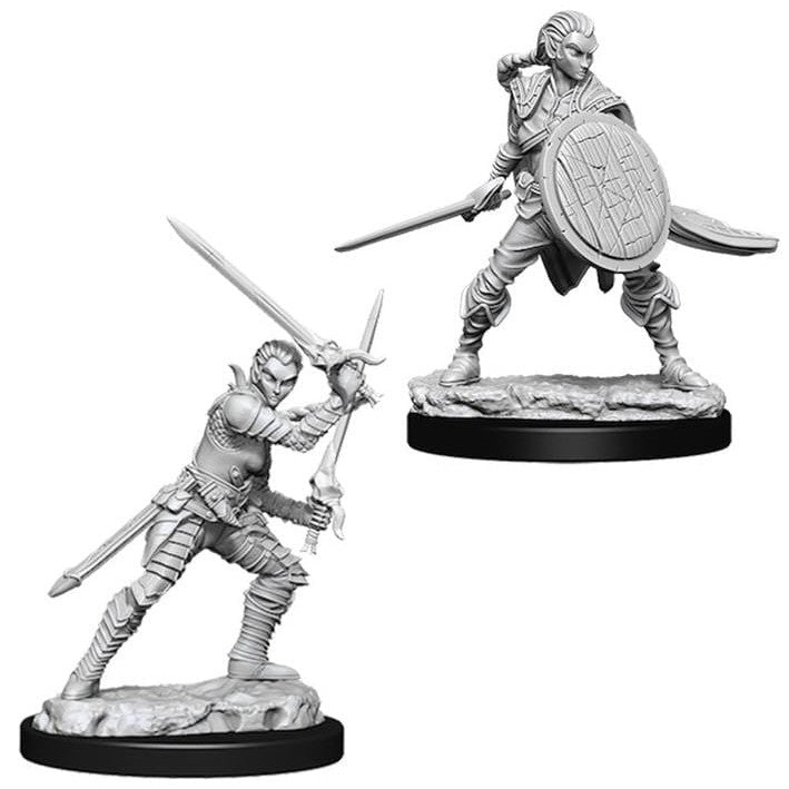 Pathfinder Unpainted Minis - Elf Female Fighter ( 73410 )