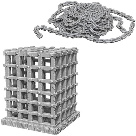 Wizkids Unpainted Minis - Cage & Chains ( 73419 )