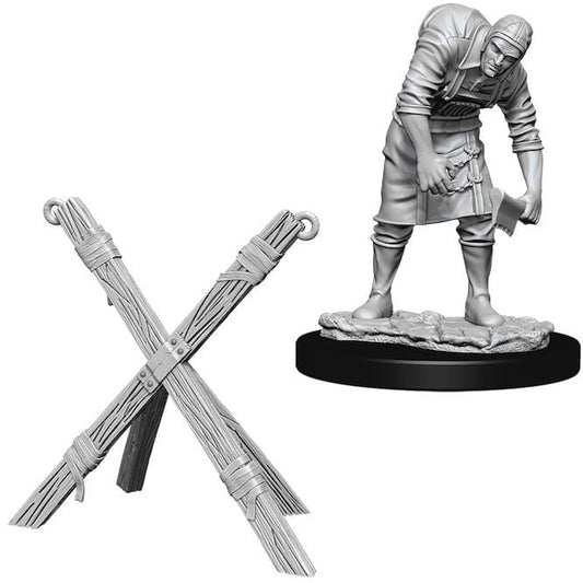 Wizkids Unpainted Minis - Assistant & Torture Cross ( 73424 )