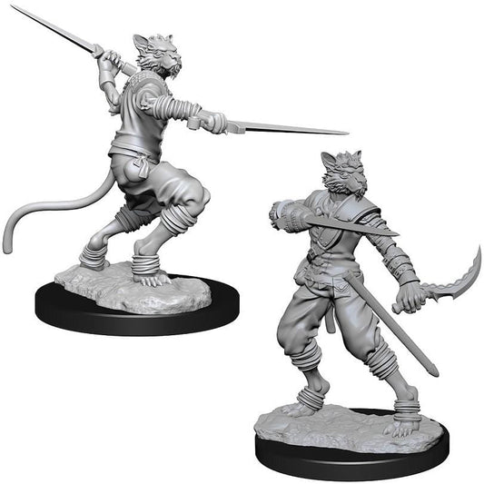 D&D Unpainted Minis - Tabaxi Male Rogue ( 73540 )