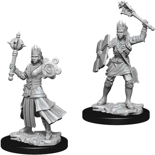 D&D Unpainted Minis - Human Female Cleric ( 73671 )