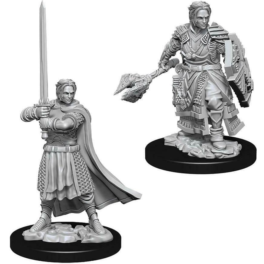 D&D Unpainted Minis - Human Male Cleric ( 73672 )