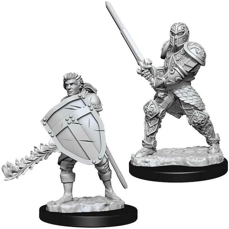 D&D Unpainted Minis - Human Male Fighter ( 73673 )