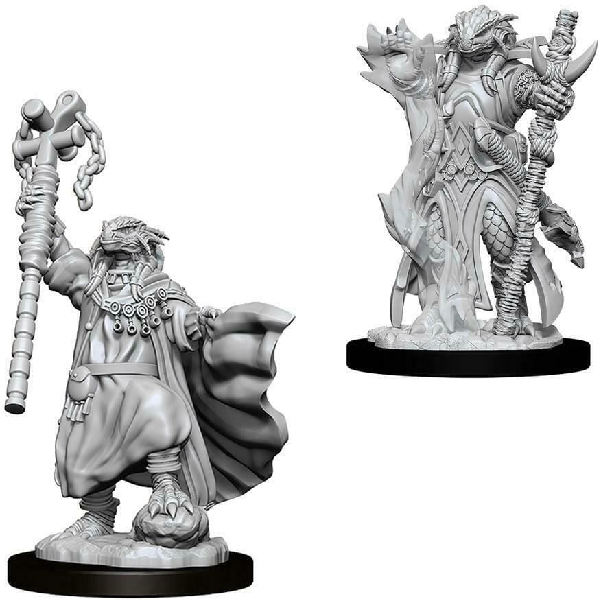 D&D Unpainted Minis - Dragonborn Female Sorcerer ( 73674 )