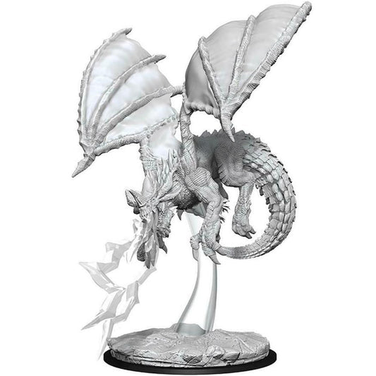 D&D Unpainted Minis - Young Blue Dragon ( 73683 )