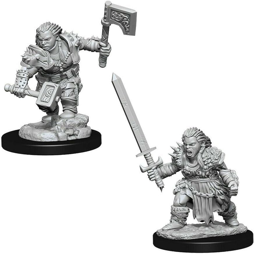 Pathfinder Unpainted Minis - Dwarf Female Barbarian ( 73694 )