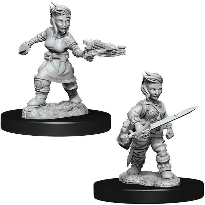 Pathfinder Unpainted Minis - Halfling Female Rogue ( 73695 )