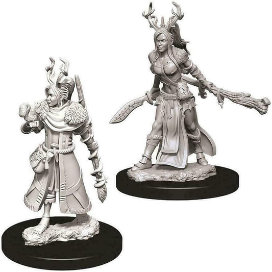 D&D Unpainted Minis - Human Female Druid ( 73701 )