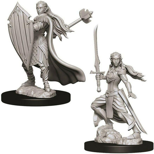 D&D Unpainted Minis - Elf Female Paladin ( 73706 )