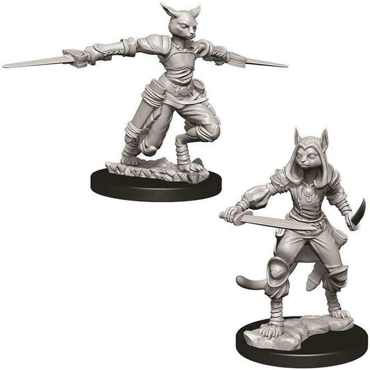 D&D Unpainted Minis - Tabaxi Female Rogue ( 73708 )