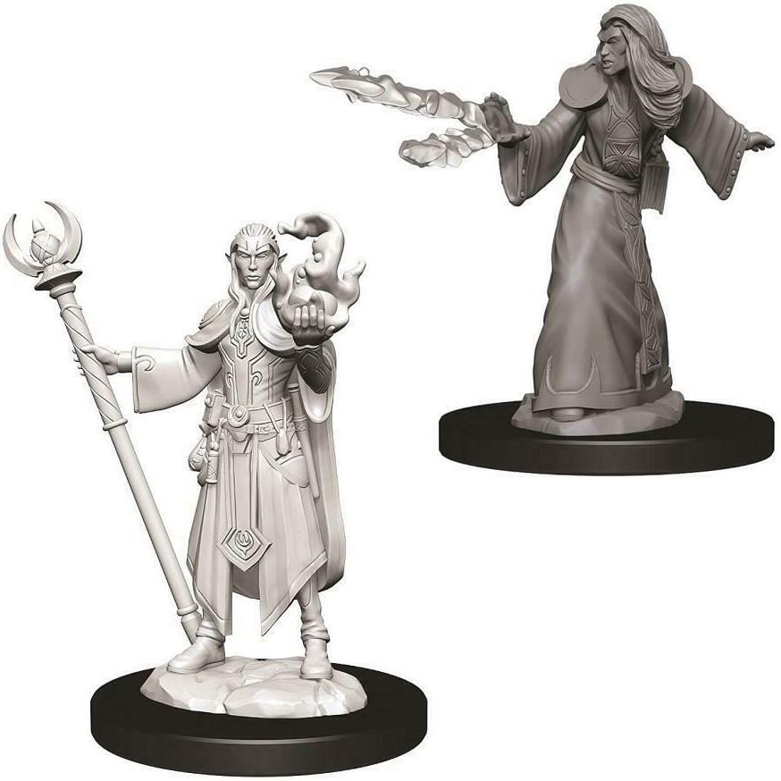 D&D Unpainted Minis - Elf Male Wizard ( 73709 )