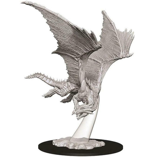 D&D Unpainted Minis - Young Bronze Dragon ( 73710 )