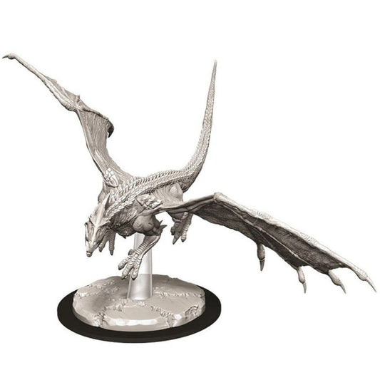 D&D Unpainted Minis - Young White Dragon ( 73712 )