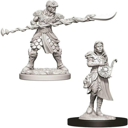 D&D Unpainted Minis - Yuan-Ti Pureblood Adventurers ( 73716 )