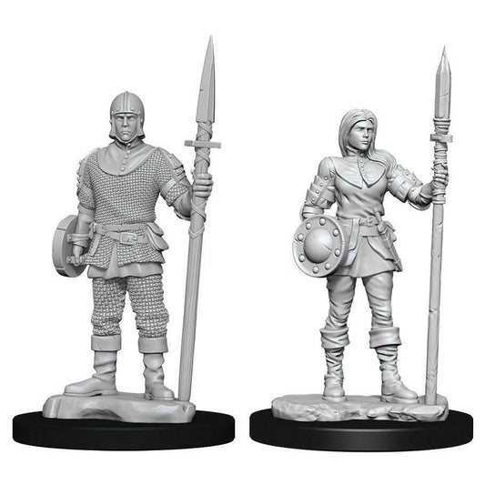 Wizkids Unpainted Minis - Guards ( 73870 )