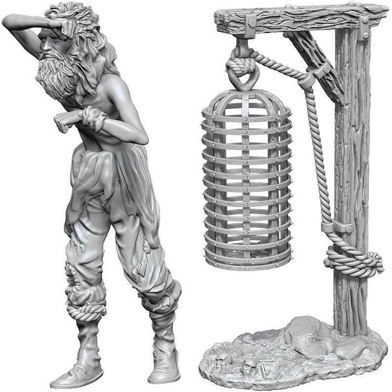 Wizkids Unpainted Minis - Hanging Cage ( 73874 )