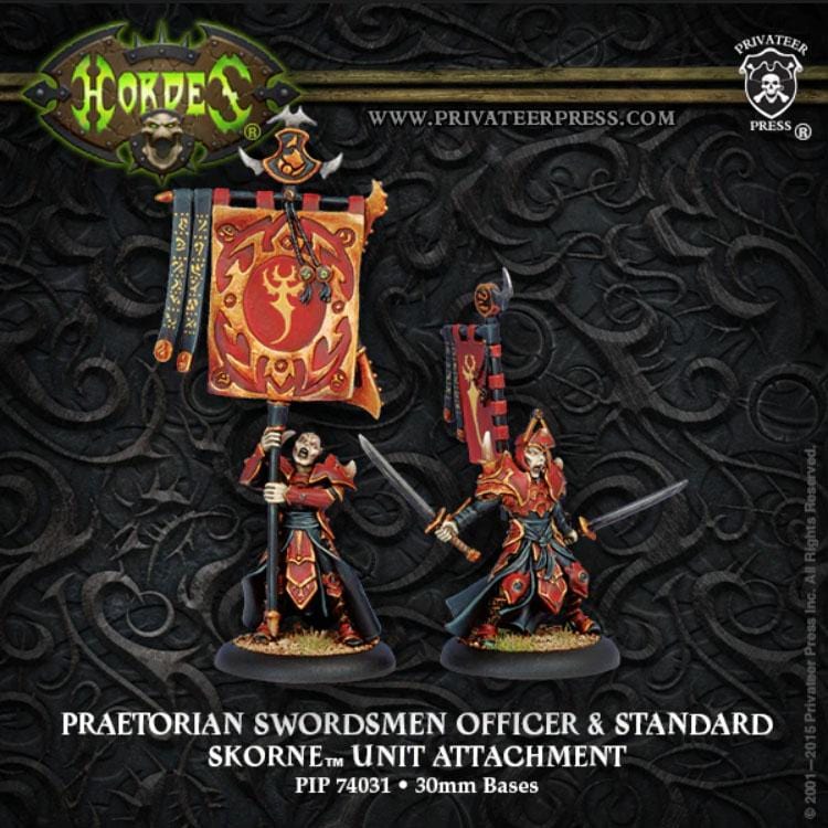 Praetorian Swordsmen Officer & Standard Bearer - pip74031