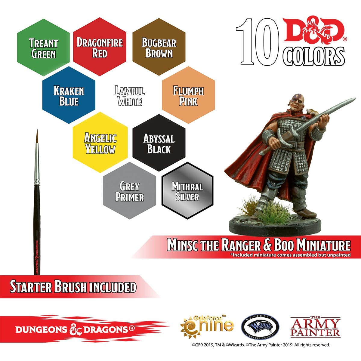 Army Painter D&D Adventurers Paint Set ( 75001 )