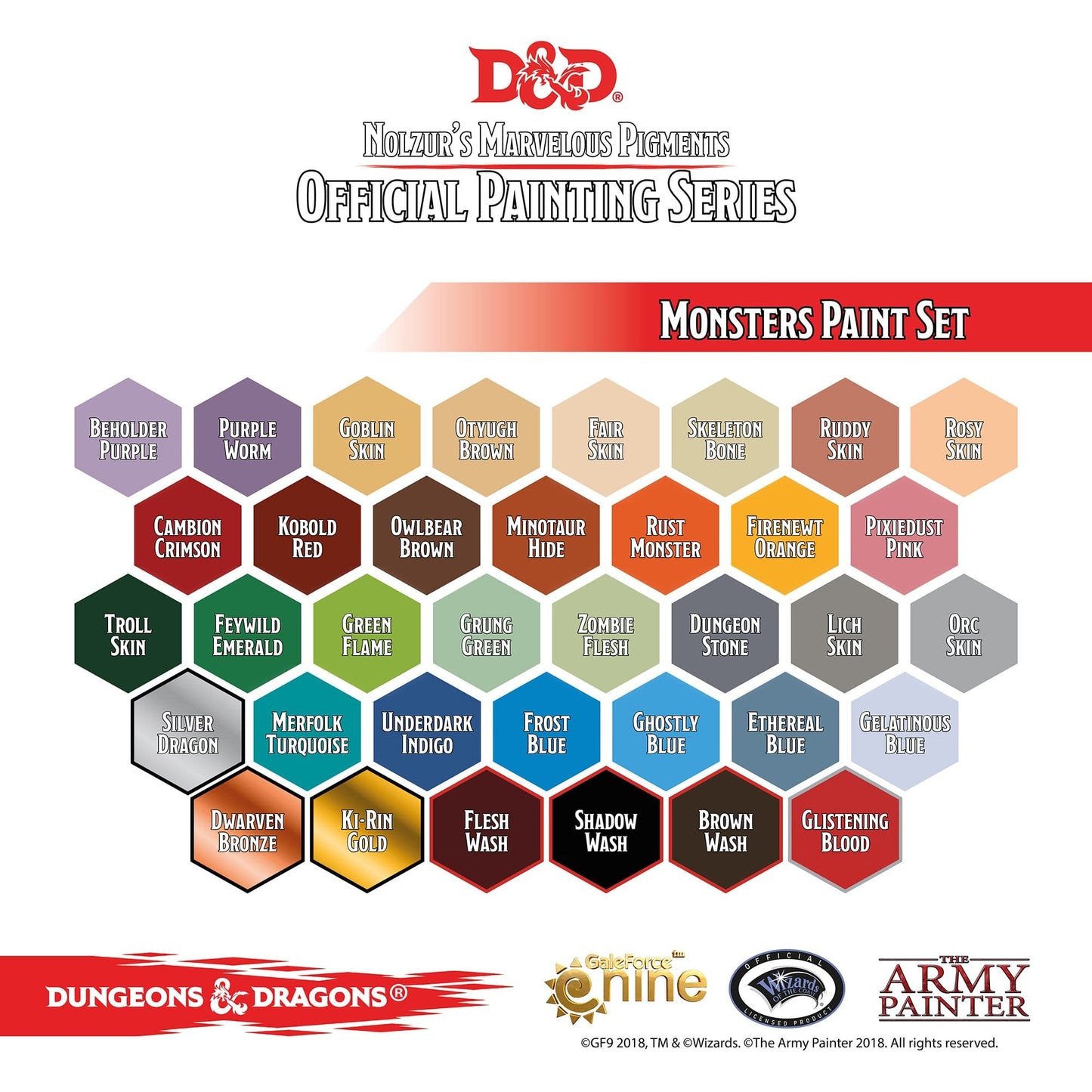 Army Painter D&D Monsters Paint Set ( 75002 )