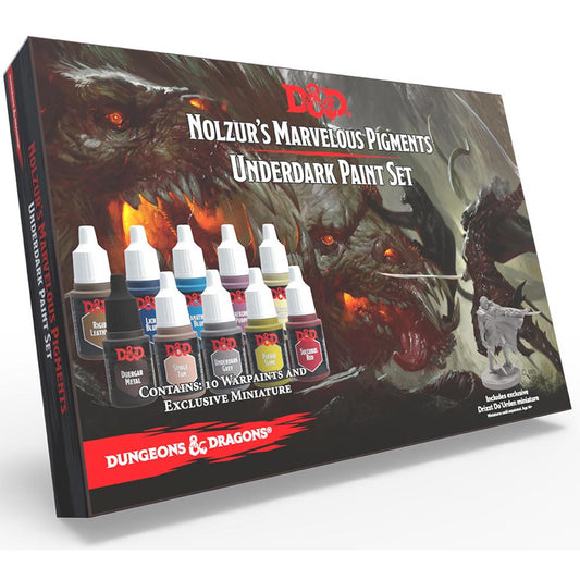 Army Painter D&D Nolzur's Marvelous Pigments - Underdark Paint Set ( 75004 )