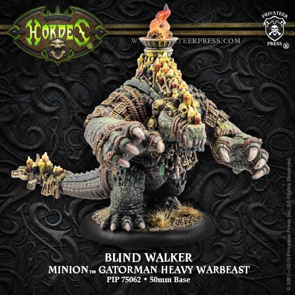 Blackhide Wrastler / Blind Walker Gatorman (Plastic) - pip75062