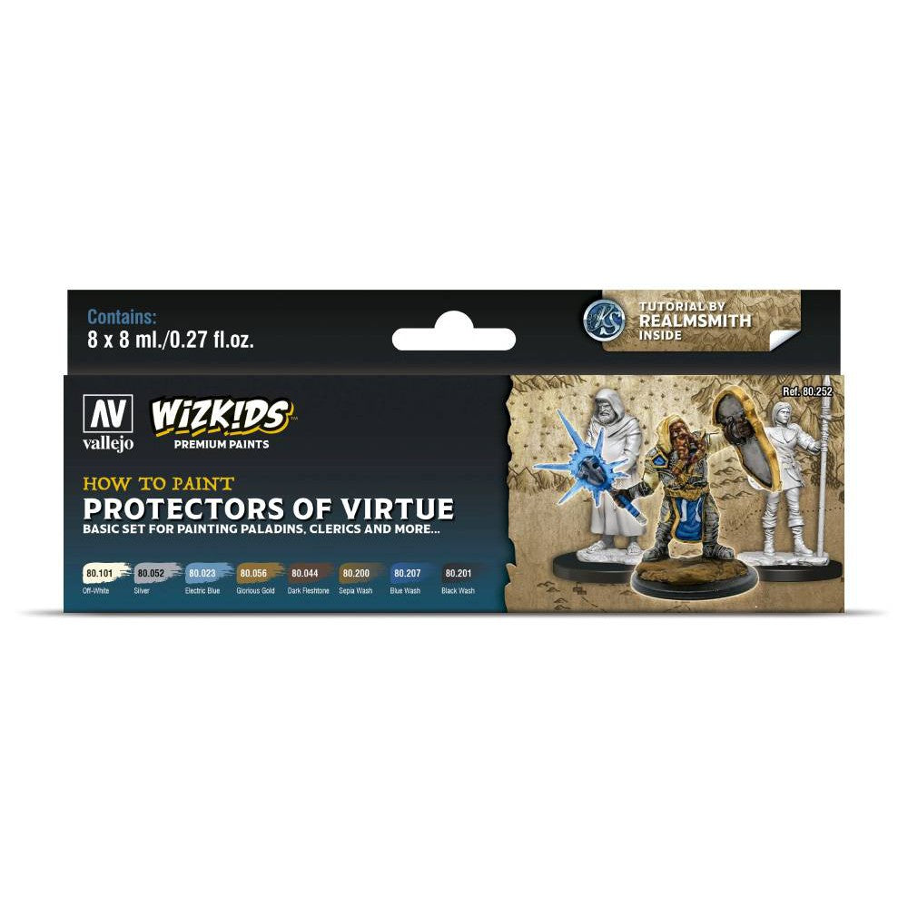 Vallejo Box Set - Wizkids Premium Protector of Virtue - Val80252