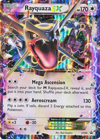 Rayquaza EX (XY69) (Jumbo Card) [XY: Black Star Promos]