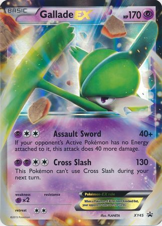 Gallade EX (XY45) (Jumbo Card) [XY: Black Star Promos]